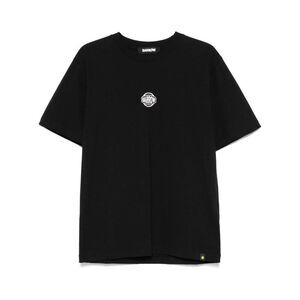 BARROW Graphic Print Cotton T-Shirt Unisex BLACK T-Shirts